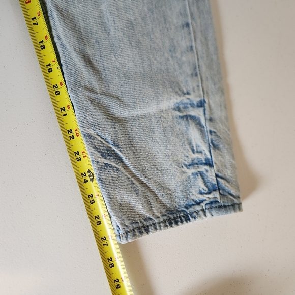 American Eagle 90s Boyfriend Jeans Straight Leg Size 00 High Rise 100% Cotton - Picture 10 of 12